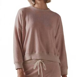 THE GREAT Corduroy Teammate Crew Neck Sweatshirt